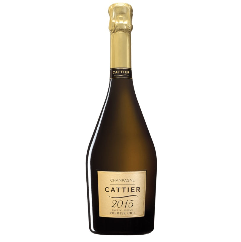 Champagne CATTIER Millésime 2015 Brut Premier Cru