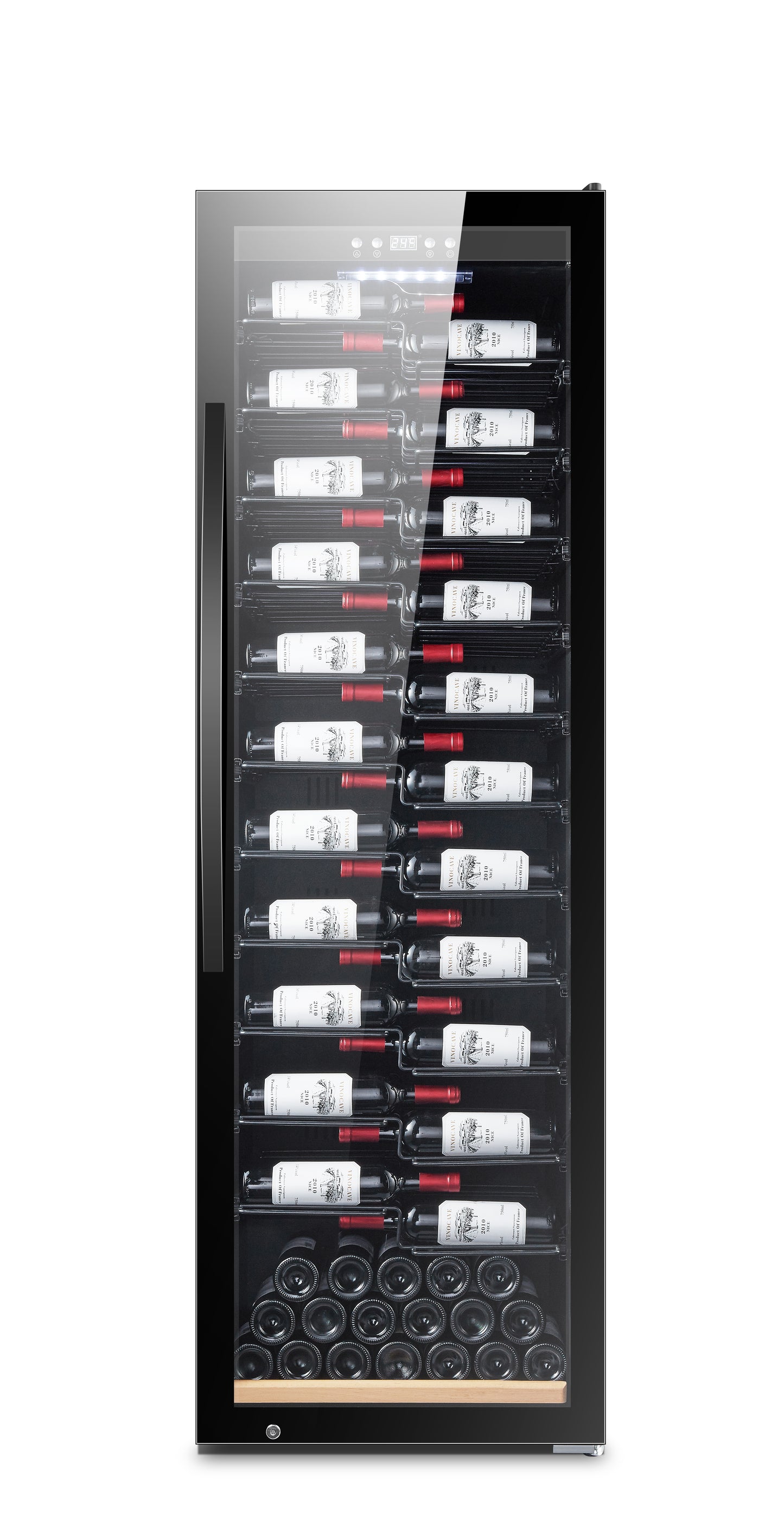 Front-Display Wine Fridger for up to 153 Bottles