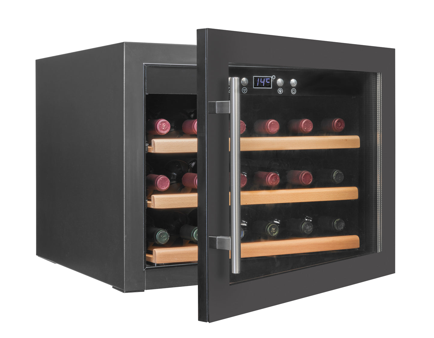 מקרר יין מובנה/משולב ל-18 בקבוקים