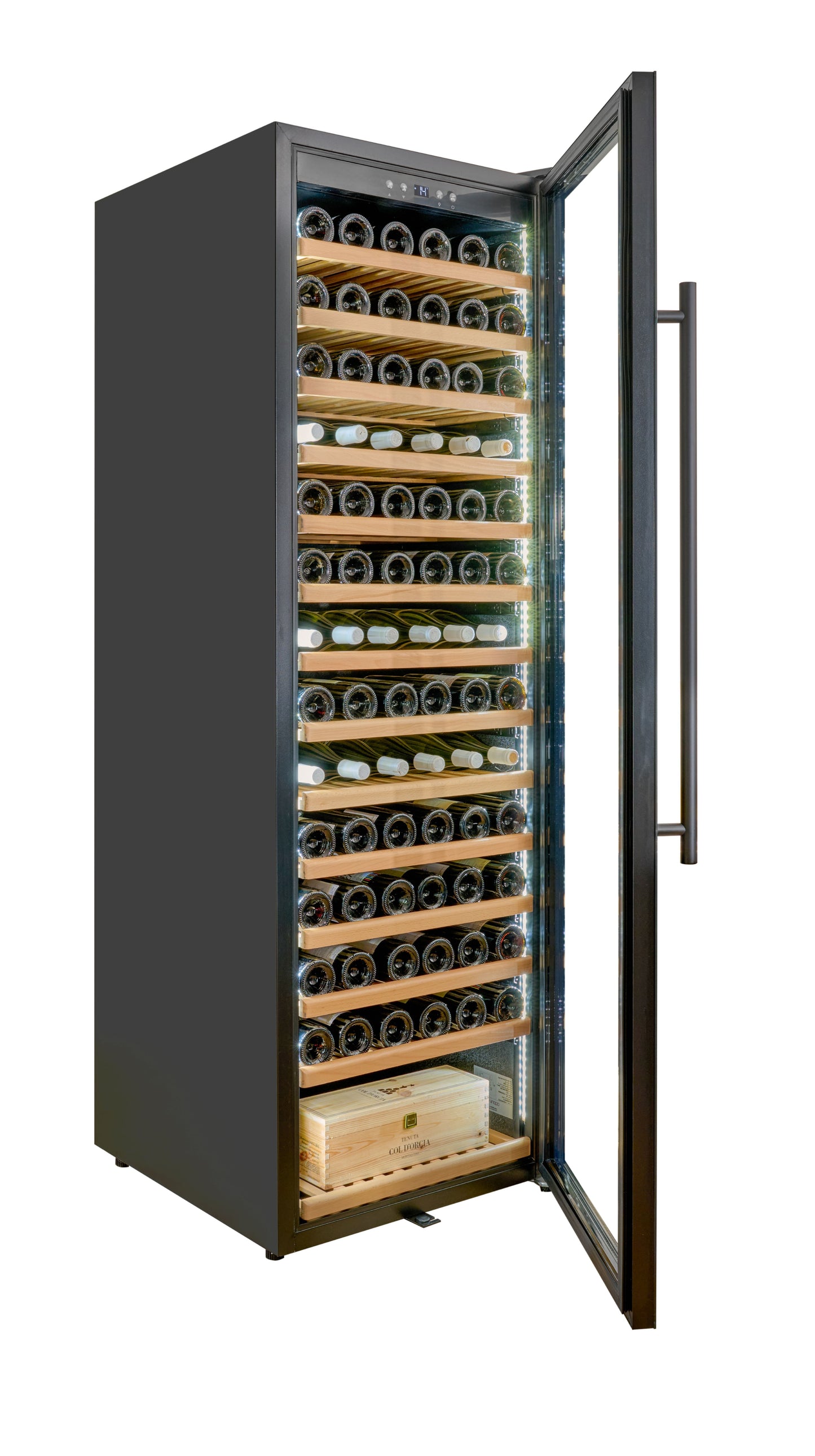 Wine fridge up to 161 bottles