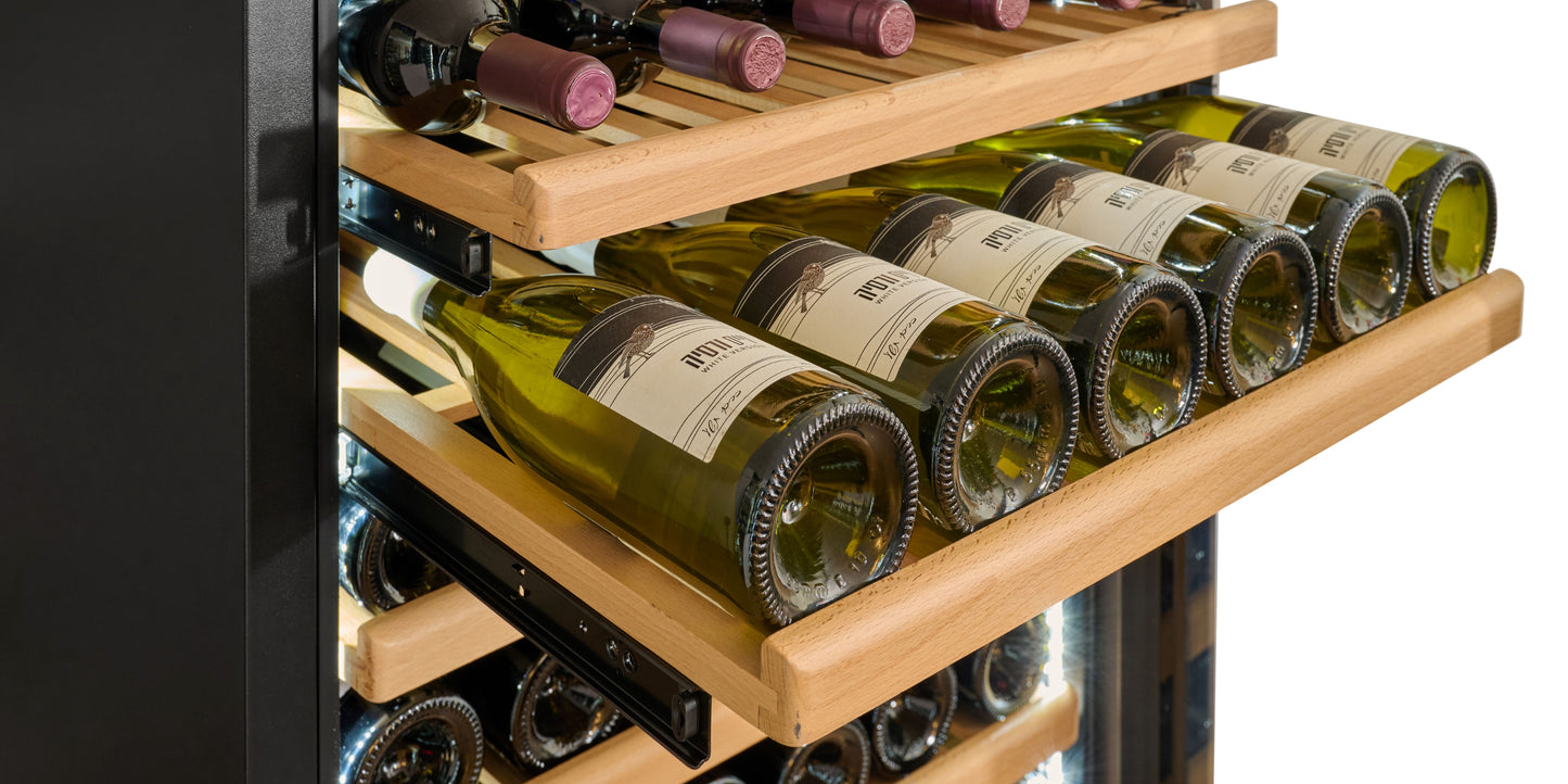Wine fridge up to 161 bottles